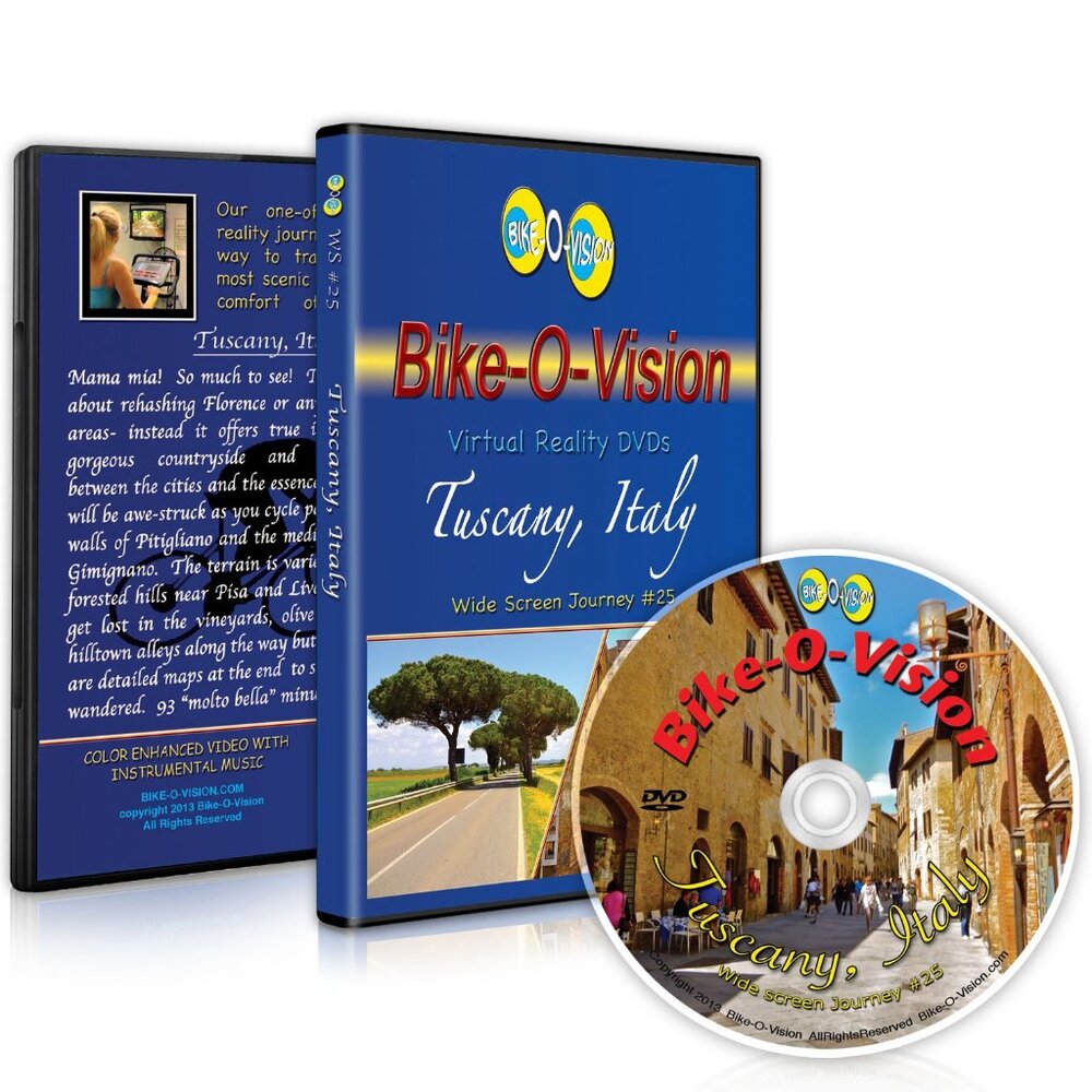 Bike-O-Vision Cycling Video Tuscany, Italy
